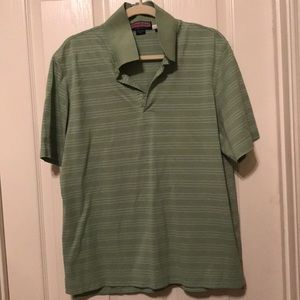 Vineyard Vines Striped Polo Collared Shirt